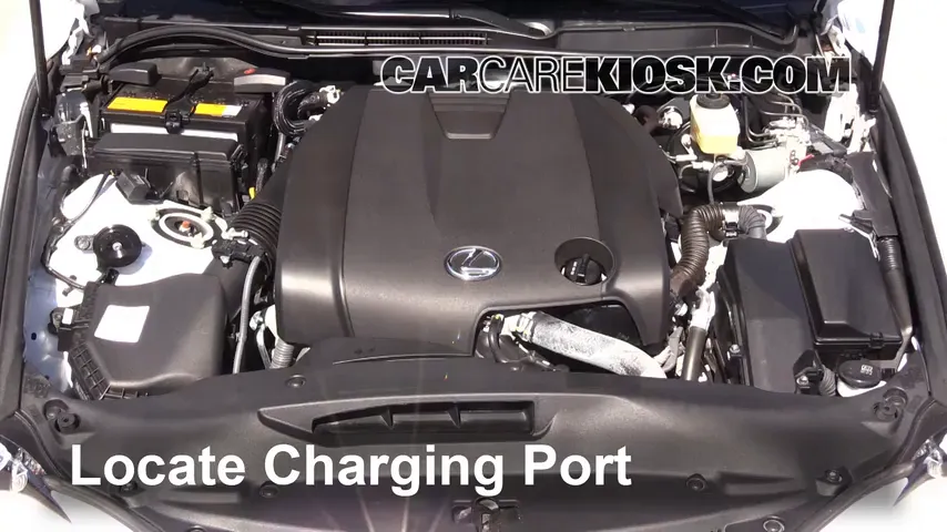 2014 Lexus IS250 2.5L V6 Air Conditioner Recharge Freon